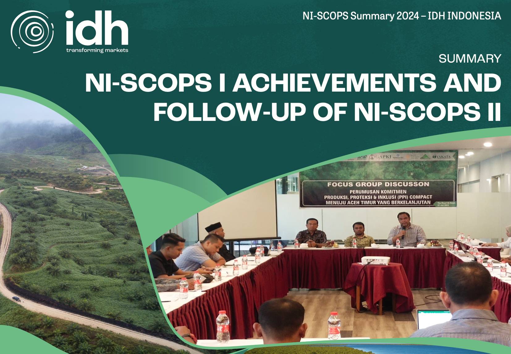 NI-SCOPS I ACHIEVEMENTS AND FOLLOW-UP OF NI-SCOPS II